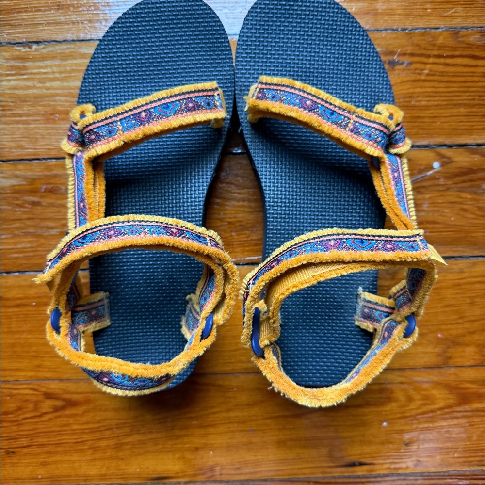 Teva Flatform Marrakech Yellow